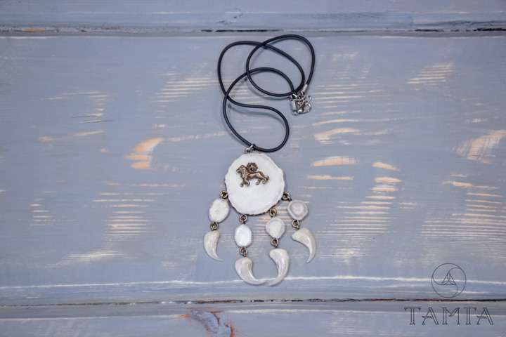 Ожерелье «Лапа рыси» | Таёжная лавка Тамга