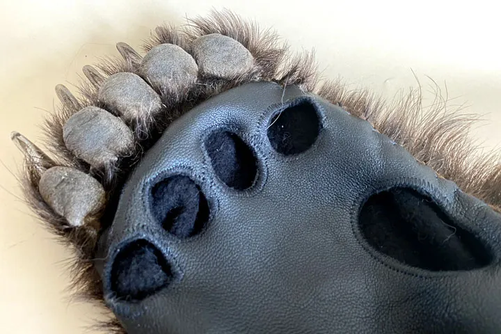 Перчатка "Лапа медведя" - Варежки