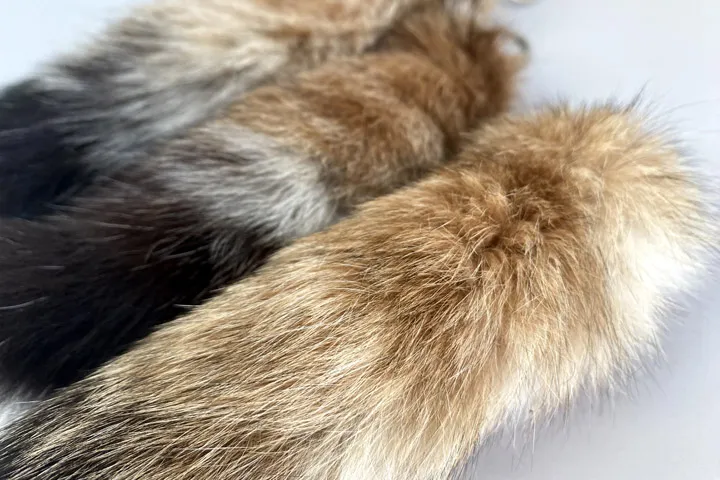 Хвост рыси сибирской - брелок оберег - Брелки